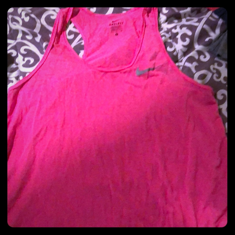 Hot pink size small Nike tank top